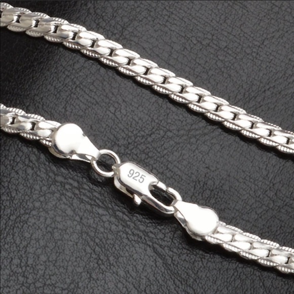 💎NEW “20”925 Sterling Silver Snake Chain Necklace - Picture 6 of 10